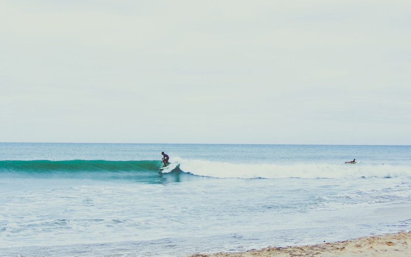 Koggala Beach -Surfing- Sri Lanka