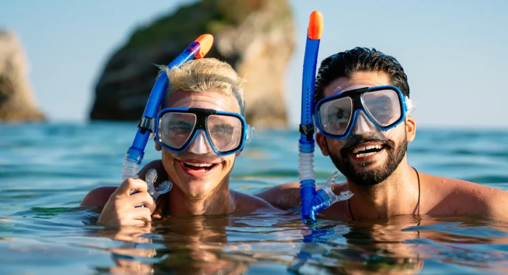 Snorkeling at pasikuda