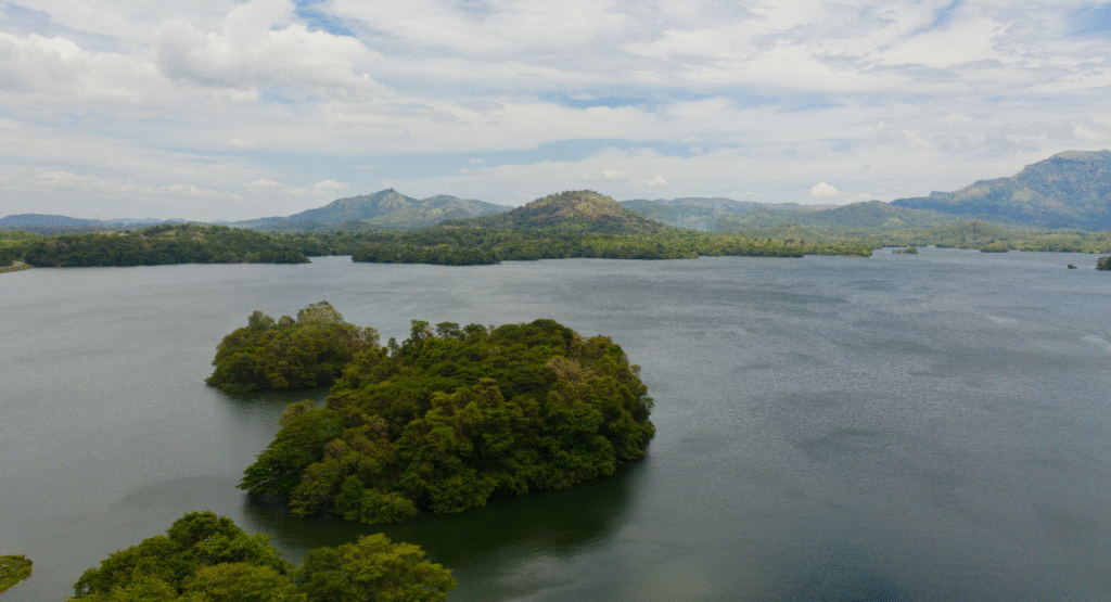 Gal Oya National Park from Distances